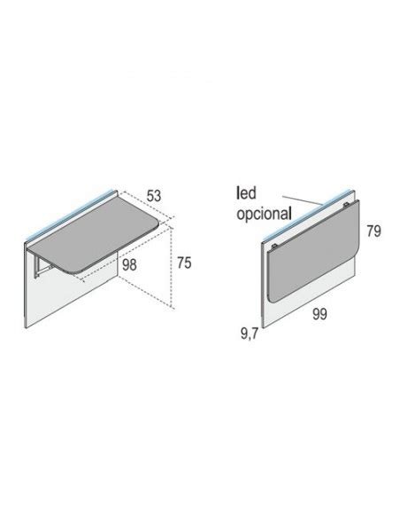 Mesa De Estudio Plegable Muebles Juveniles Bandera Vivar