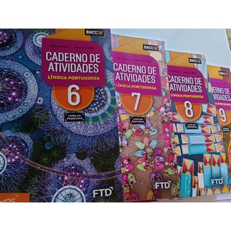 Kit Caderno de atividades Panoramas 6 ao 9 ano língua portuguesa