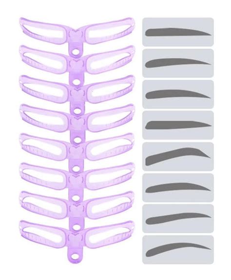 Eyebrow Shaping Template Stencil – Sugar & Cotton