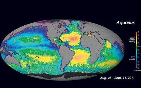 Elaboran un mapa de la salinidad oceánica Panamá América