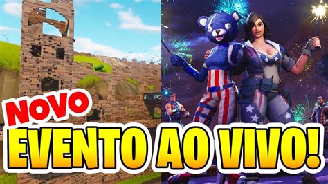 Fortnite Novo Evento Ao Vivo E A Temporada Battle Royale Youtube