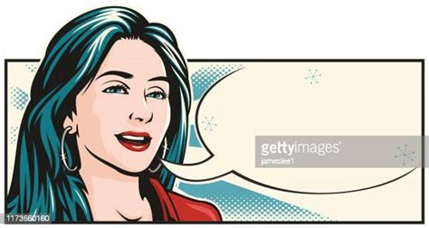 Pop Art Woman Talking Photos And Premium High Res Pictures Getty Images