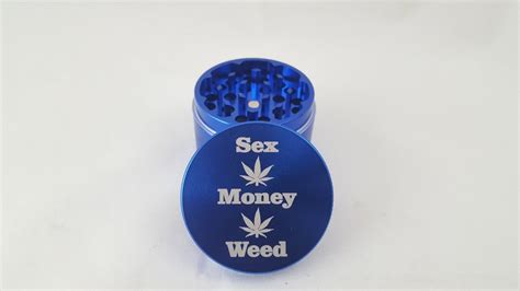 Sex Money Weed 2 Inch 50mm Metal Herb Grinder Etsy