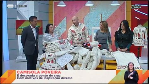 Camisola Poveira em destaque na RTP MAIS Semanário