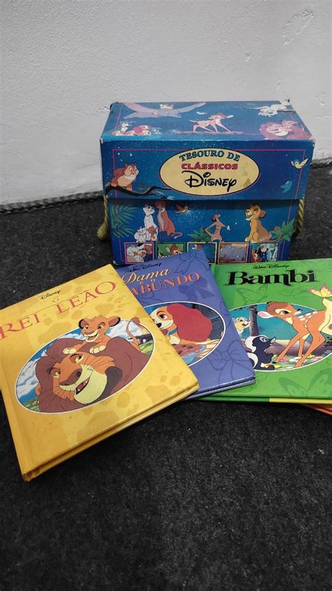 Box Tesouro De Clássicos Disney Produto Vintage E Retro Disney Usado