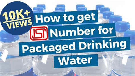 How To Get ISI Number For Packaged Drinking Water YouTube