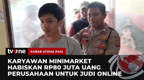 Kecanduan Judi Slot Karyawan Nekat Tilap Uang Minimarket Kabar Utama