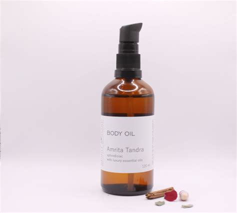 Tandra Massage Oil Amrita Tantra Body Oil A Heavenly Etsy