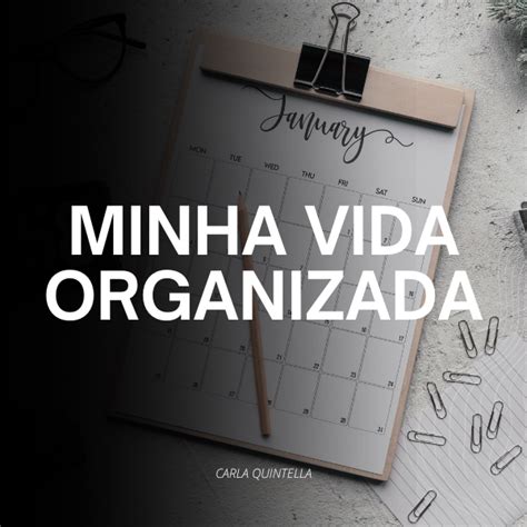 Minha Vida Organizada Carla Hotmart