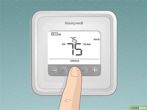 How To Unlock A Honeywell Pro Series Thermostat T4 And T6 Pro