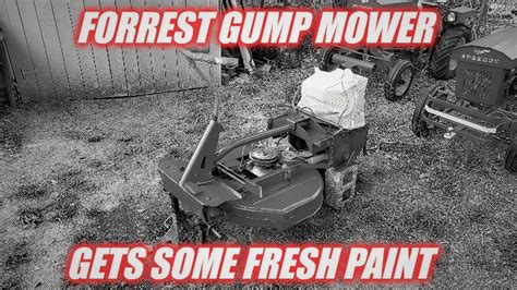 Forrest Gump Lawn Mower Restoration Episode Two Youtube