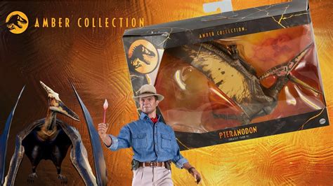 Nuevas Figuras Jurassic World Amber Collection Pteranodon Dr Alan Grant Y Más Youtube