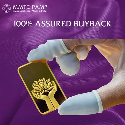 Buy Lotus 24k 9999 50 Gm Gold Bar Online Mmtc Pamp