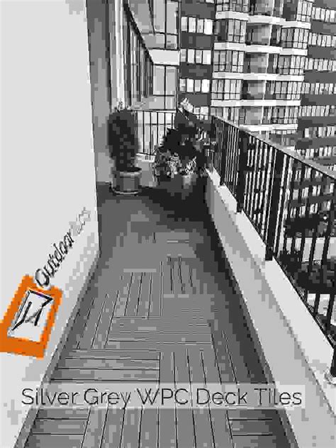 Silver Grey 2x1 Balcony Flooring Tiles In Mississauga Homify