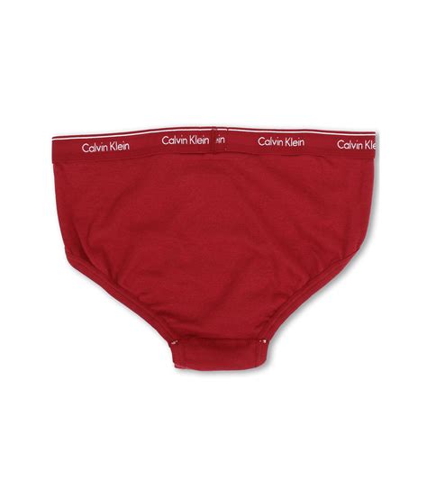 Calvin Klein Underwear Cotton Classic Low Rise Brief 4 Pack U4183 Free Shipping