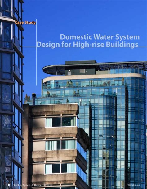 High Rise Plumbing Design By Aspe