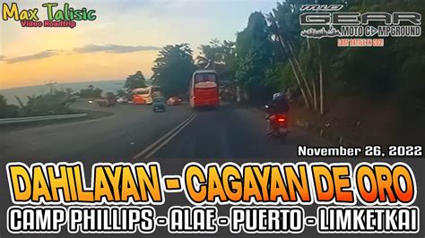 Video Roadtrip Ft Mio Gear Moto Campground Cdo Dahilayan To Cagayan