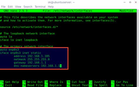 How To Configure Static Ip Address In Linux And Unix Ostechnix