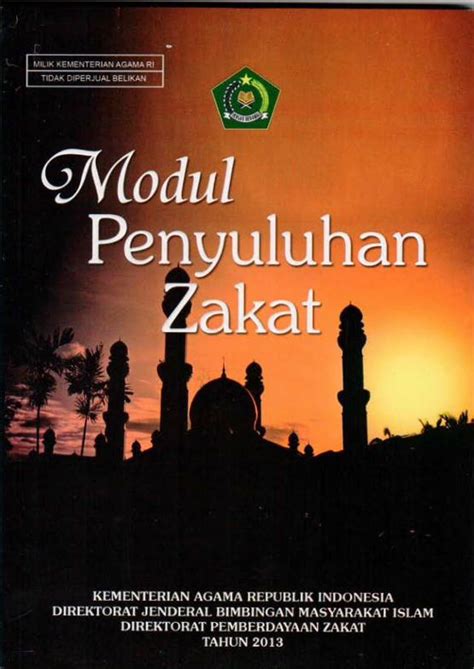 PDF MODUL PENYULUHAN ZAKAT Bengkulu Kemenag Go Id BAB IT