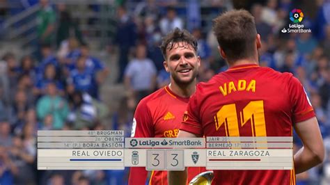 Oviedo Vs Zaragoza Resumen Goles Y Mejores Jugadas De Laliga Smartbank