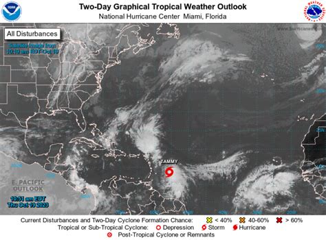 Tropical Storm Tammy Forms Caribbean On Alert Caribbean News Now