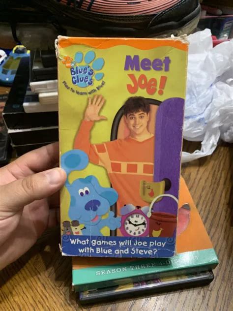 Blues Clues Meet Joe Vhs Nickelodeon Nick Jr Rare Hot Sex Picture