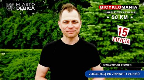 Grzegorz Reguła ambasadorem Rajdu BICYKLOMANIA 2023 Z kondycją po