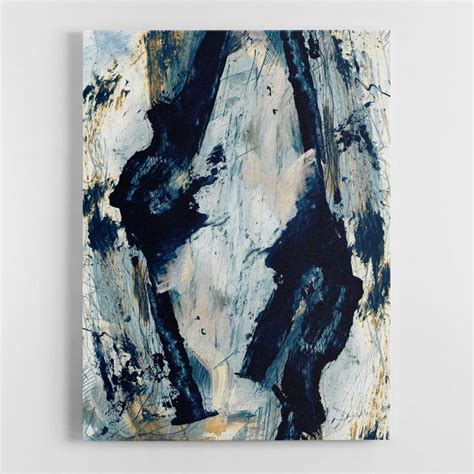 Glacier | Blue abstract wall art, Canvas prints, Art prints