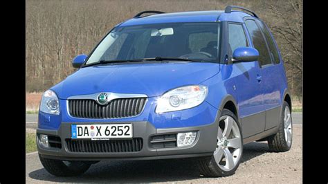 Skoda Roomster Scout Mit Sportfelgen Und Plastikplanken