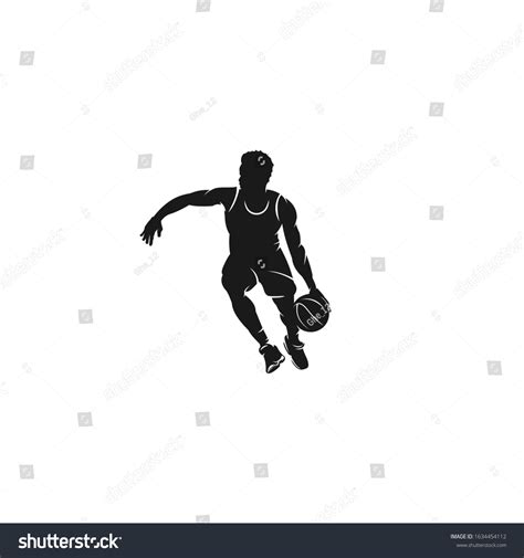 Basketball Player Silhouette Logo Illustrations Stock Vector (Royalty Free) 1634454112 ...