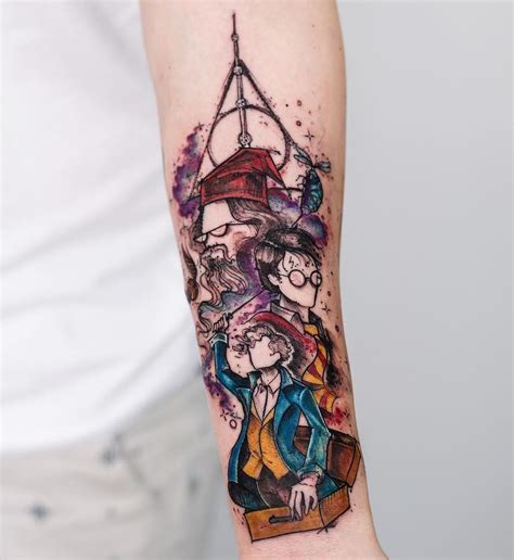 Harry Potter And Fantastic Beasts Tattoo By Robson Carvalho Album On