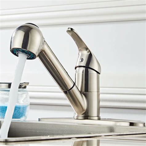 Single Handle Stainless Steel Kitchen Faucet Kitchen Info