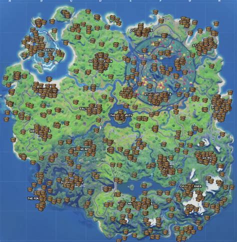 Los Cofres De Todo El Mapa Fortnite Espa Ol Amino