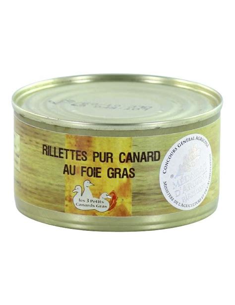 Rillettes De Canard Au Foie Gras G Les Petits Canards Gras