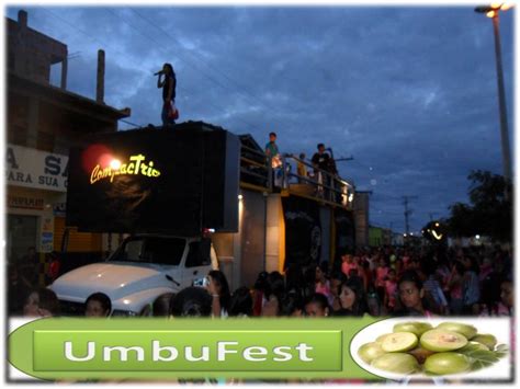 Umbufest Umbuzeiro E Regi O Xxv Festa Do Produtor Rural De Umbuzeiro