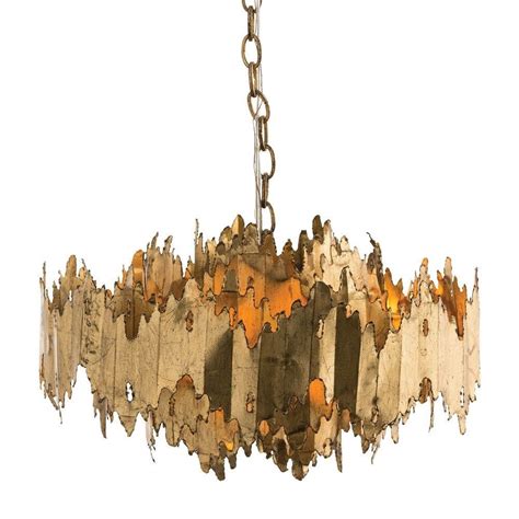 15 Collection of Gold Leaf Chandelier