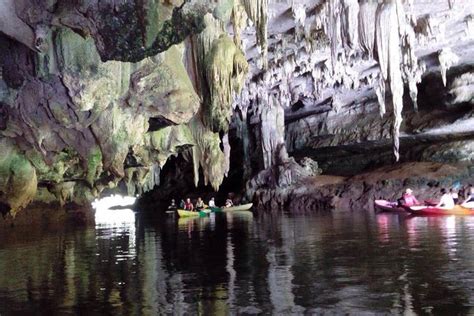 Krabi Kayaking Tour At Ban Bor Thor Ancient Cave Mangroves Swimming