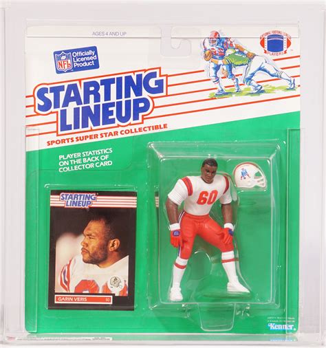 1989 Kenner Starting Lineup NFL Carded Sports Figure Garin Veris