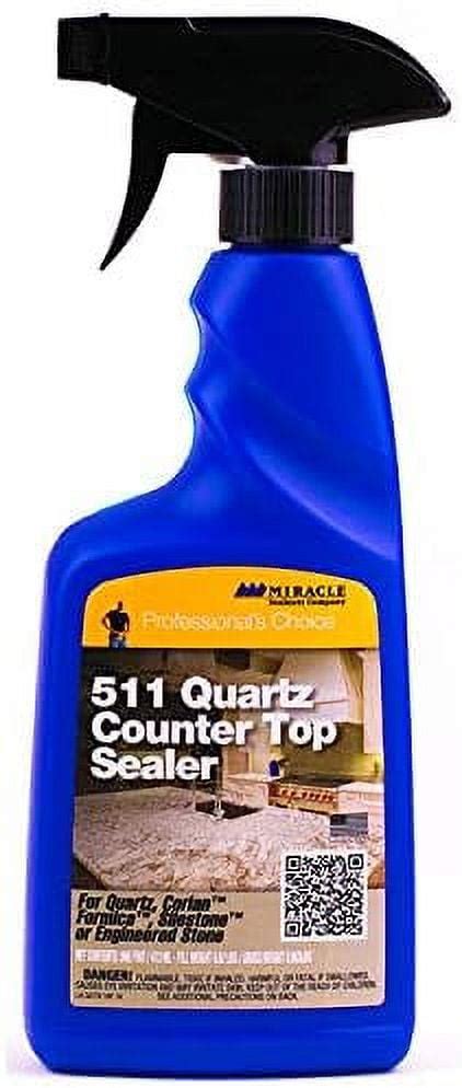 Miracle Sealants 511 Quartz Granite Marble Countertop Sealer And Tile Grout Protectant Spray