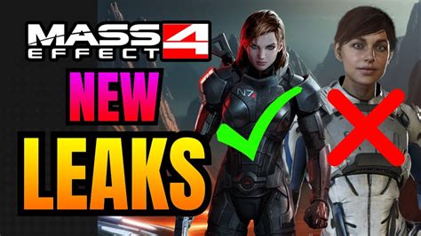 Mass Effect 4 New Leak Confirming Classic Gameplay Returning Youtube