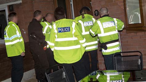 24 held in Salford police raids targeting organised crime | ITV News Granada