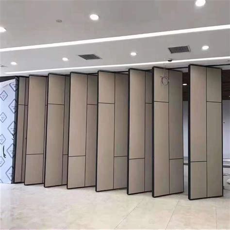 Soundproof Operable Wall Partition Folding Sliding Movable Partition ...