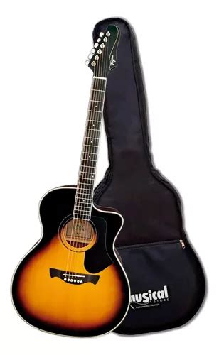 Viol O Eletroac Tagima Rio Negro Sunburst C Bag Standard