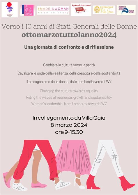 Stati Generali Delle Donne Marzo Madeinwomanmadeinitaly