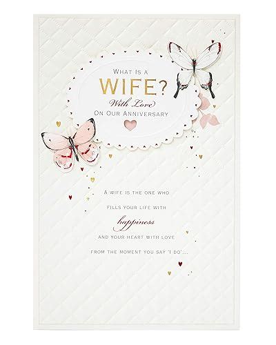 Wife Anniversary Card - Anniversary Card for Wife - Anniversary Card ...