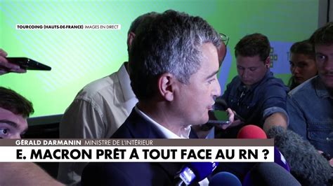 Gerald Darmanin Le Rassemblement National Ne Pourra Apporter Que De