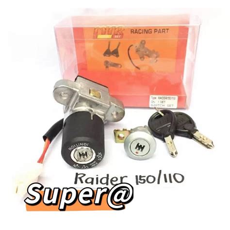 Mtr Anti Theft Ignition Switch For Suzuki Raider 150 Carb Shopee