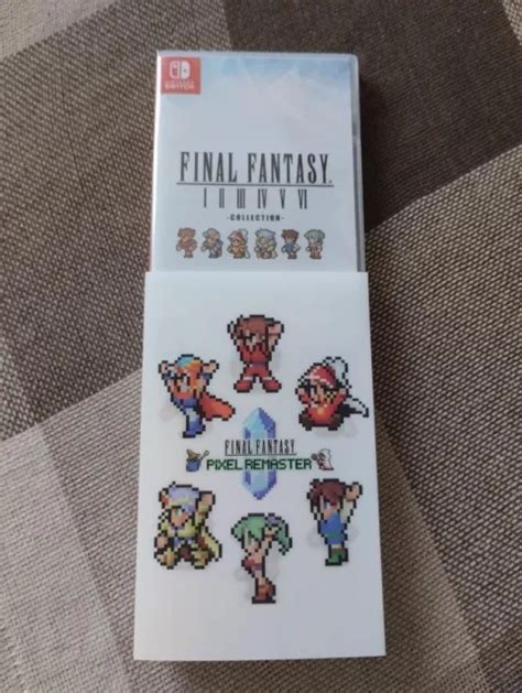 Final Fantasy I Vi Collection Pixel Remaster Lenticular Sleeve