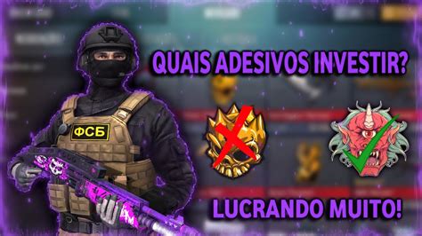 STANDOFF 2 QUAIS ADESIVOS DEVO INVESTIR YouTube