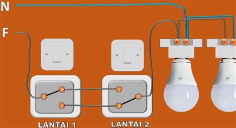 Cara Memasang Saklar Tukar 2 Dan 3 Lampu Rekomendid